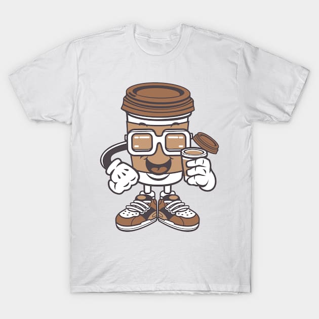 Coffee mug figure T-Shirt by ShirtyLife